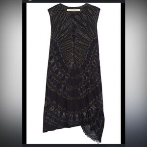 Raquel Allegra Tie-Dyed Mini Dress, size L